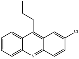 2-chloro-9-propylacridine Struktur