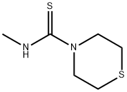 N-methyl-4-thiomorpholinecarbothioamide Struktur