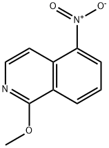 5-nitro-1-methoxyisoquinoline Struktur