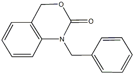 1-benzyl-1,4-dihydro-2H-3,1-benzoxazin-2-one Struktur