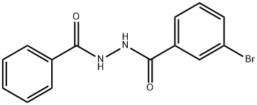 N'-benzoyl-3-bromobenzohydrazide Struktur