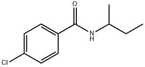 N-(sec-butyl)-4-chlorobenzamide Struktur