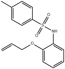 N-[2-(allyloxy)phenyl]-4-methylbenzenesulfonamide Struktur