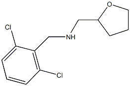 N-(2,6-dichlorobenzyl)-N-(tetrahydro-2-furanylmethyl)amine Struktur