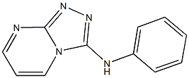 N-phenyl-N-[1,2,4]triazolo[4,3-a]pyrimidin-3-ylamine Struktur