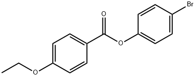 4-bromophenyl 4-ethoxybenzoate Struktur