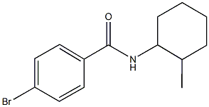 4-bromo-N-(2-methylcyclohexyl)benzamide Struktur