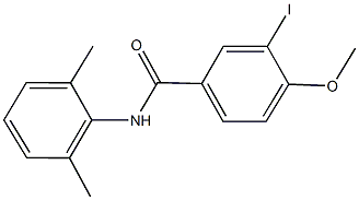 N-(2,6-dimethylphenyl)-3-iodo-4-methoxybenzamide Struktur