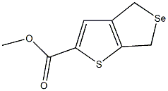 methyl 4,6-dihydroselenopheno[3,4-b]thiophene-2-carboxylate Struktur