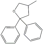 4-methyl-2,2-diphenyltetrahydrofuran Structure