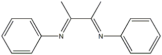 N-[1-methyl-2-(phenylimino)propylidene]aniline Struktur