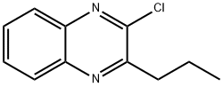 2-chloro-3-propylquinoxaline Struktur