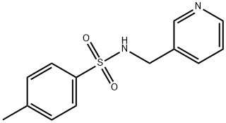 4-methyl-N-(3-pyridinylmethyl)benzenesulfonamide Struktur