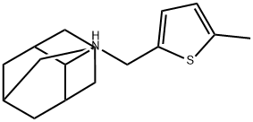 N-(2-adamantyl)-N-[(5-methyl-2-thienyl)methyl]amine Struktur