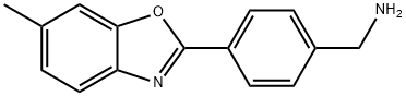 4-(6-methyl-1,3-benzoxazol-2-yl)benzylamine Struktur