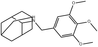 N-(2-adamantyl)-N-(3,4,5-trimethoxybenzyl)amine Struktur