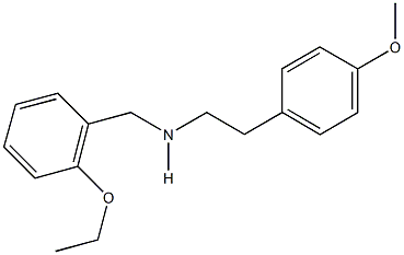 N-(2-ethoxybenzyl)-N-[2-(4-methoxyphenyl)ethyl]amine Struktur