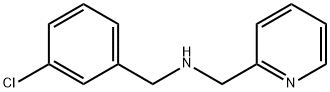 N-(3-chlorobenzyl)-N-(2-pyridinylmethyl)amine Struktur