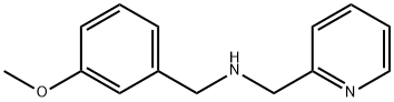 N-(3-methoxybenzyl)-N-(2-pyridinylmethyl)amine Struktur