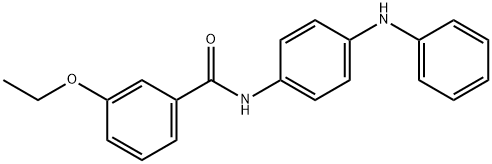 N-(4-anilinophenyl)-3-ethoxybenzamide Struktur