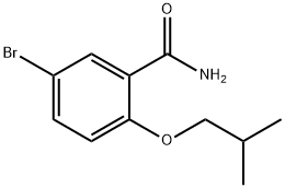 5-bromo-2-isobutoxybenzamide Struktur