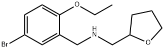 N-(5-bromo-2-ethoxybenzyl)-N-(tetrahydro-2-furanylmethyl)amine Struktur