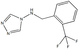 N-(4H-1,2,4-triazol-4-yl)-N-[2-(trifluoromethyl)benzyl]amine Struktur