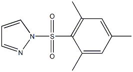 1-(mesitylsulfonyl)-1H-pyrazole Struktur