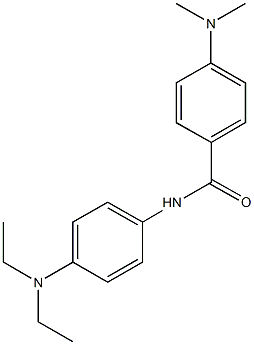 N-[4-(diethylamino)phenyl]-4-(dimethylamino)benzamide Struktur