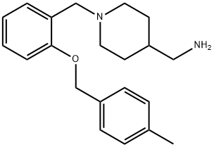 N-{2-[(4-methylbenzyl)oxy]benzyl}-N-(4-piperidinylmethyl)amine Struktur