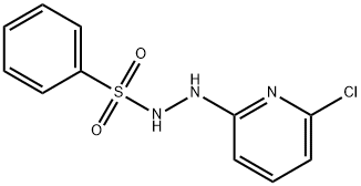 N'-(6-chloro-2-pyridinyl)benzenesulfonohydrazide Struktur