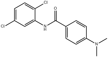 N-(2,5-dichlorophenyl)-4-(dimethylamino)benzamide Struktur