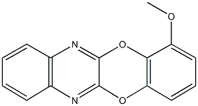 1-methoxy[1,4]benzodioxino[2,3-b]quinoxaline Struktur