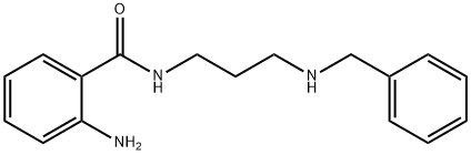 2-amino-N-[3-(benzylamino)propyl]benzamide Struktur