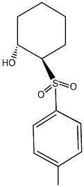 2-[(4-methylphenyl)sulfonyl]cyclohexanol Struktur