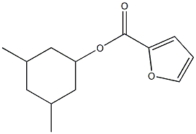 3,5-dimethylcyclohexyl 2-furoate Struktur