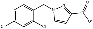 1-(2,4-dichlorobenzyl)-3-nitro-1H-pyrazole Struktur