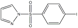 1-[(4-iodophenyl)sulfonyl]-1H-pyrazole Struktur