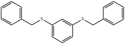 1,3-bis(benzylsulfanyl)benzene Struktur