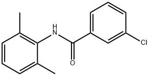 3-chloro-N-(2,6-dimethylphenyl)benzamide Struktur