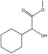 methyl cyclohexyl(hydroxy)acetate Struktur