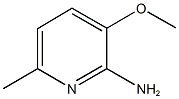 3-methoxy-6-methyl-2-pyridinylamine Struktur