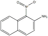 1-nitro-2-naphthalenamine Struktur