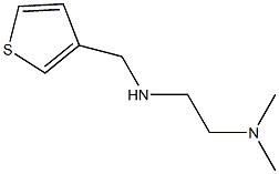 N-[2-(dimethylamino)ethyl]-N-(3-thienylmethyl)amine Struktur