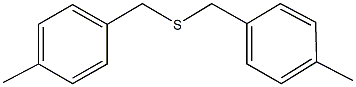 1-methyl-4-{[(4-methylbenzyl)sulfanyl]methyl}benzene Struktur