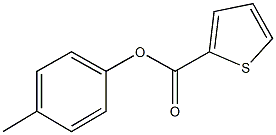 4-methylphenyl 2-thiophenecarboxylate Struktur