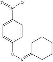 cyclohexanone O-{4-nitrophenyl}oxime Struktur