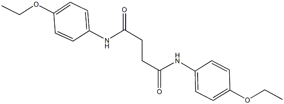 N~1~,N~4~-bis(4-ethoxyphenyl)succinamide Struktur