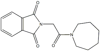 2-[2-(1-azepanyl)-2-oxoethyl]-1H-isoindole-1,3(2H)-dione Struktur