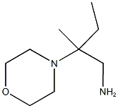 2-methyl-2-(4-morpholinyl)-1-butanamine Struktur